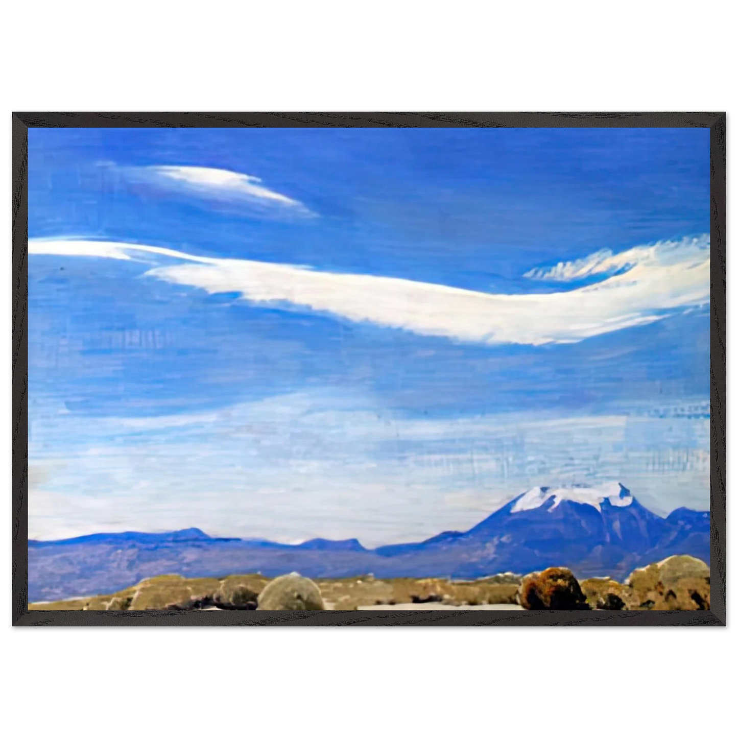 Maynard Dixon - THE CLOUD COACHELLA VALLEY CALIFORNIA 1940 Wall art - 30x45 cm / 12x18 inches - Fine Art Poster-canvas - -