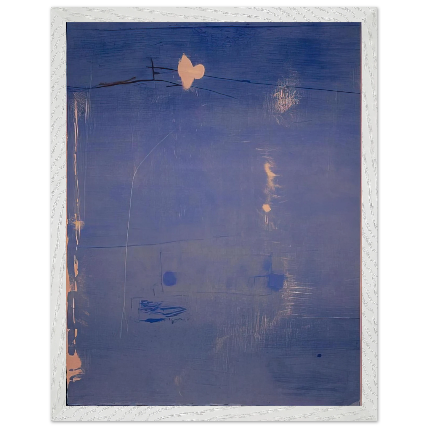 Helen Frankenthaler - Cameo - 1980 Wall art - 28x43  cm / XL (11x17 inches) - Fine Art Poster-canvas - -