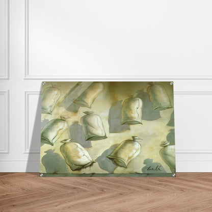 SET DESIGN FOR THE BALLET LOS SACOS DEL MOLINERO 2 - Salvador Dali Acrylic Print - 70x100 cm / 28x40″ inches | Salvador Dali Wall Art | Salvador Dali Prints