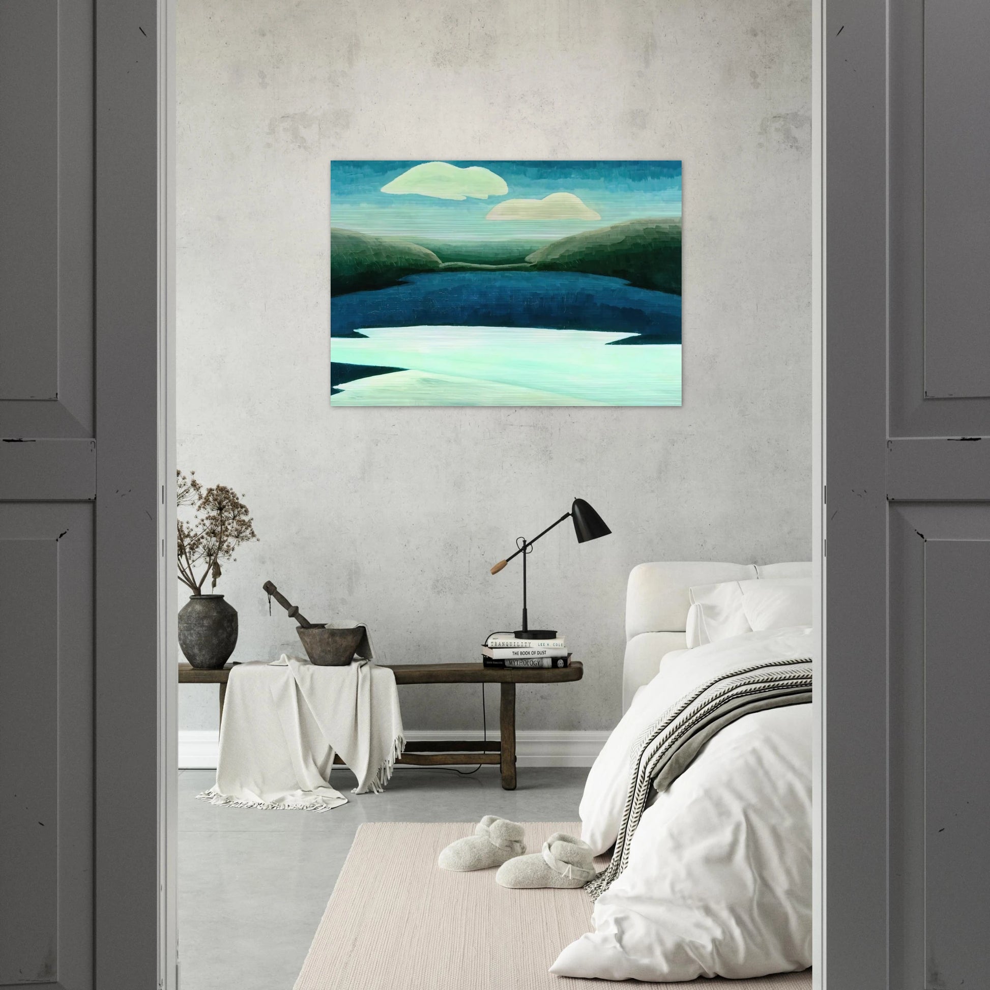 Ice and Clouds - 1931 - Arthur Dove Brushed Aluminum Print - 70x100 cm / 28x40 inches | Arthur Dove Aluminum Print | Arthur Dove Prints