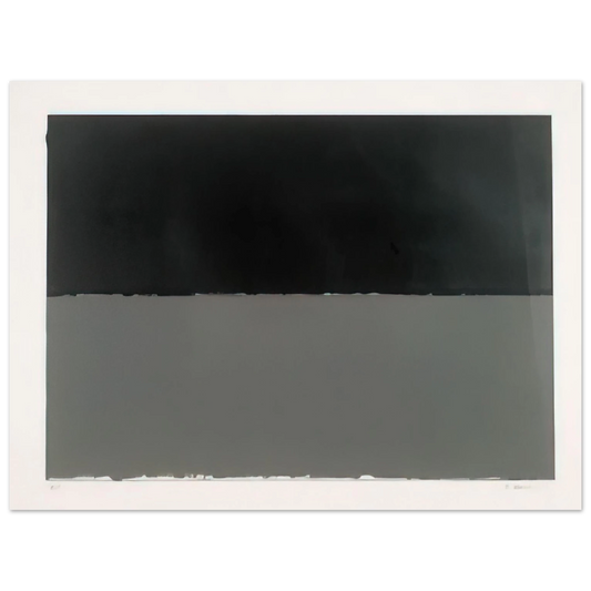 Brice Marden - Gulf, from New York Ten Lewison 16 - Minimalism  75x100 cm / 30x40inches Fine Art Poster