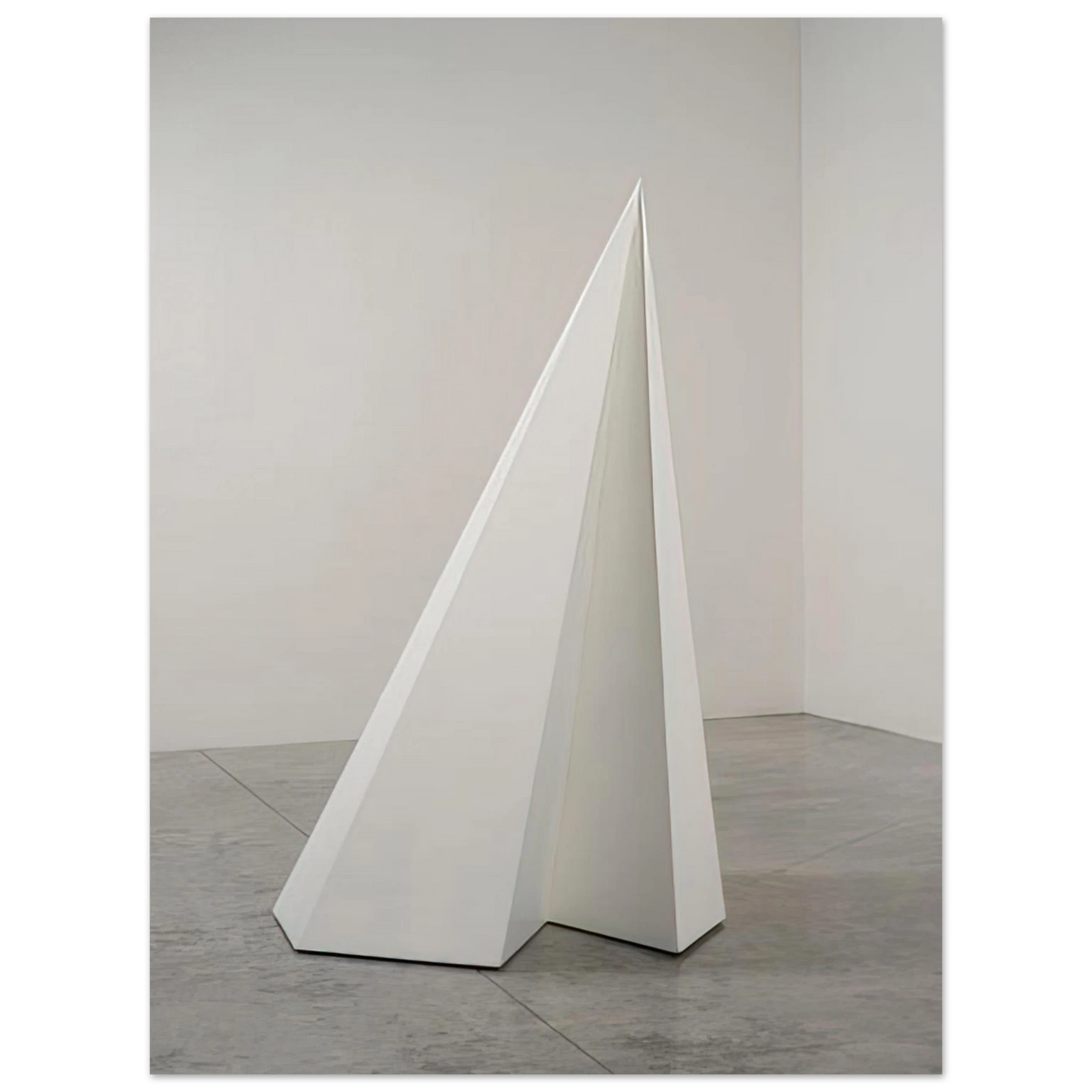 Sol LeWitt - Pyramid #10  75x100 cm / 30x40inches Fine Art Poster