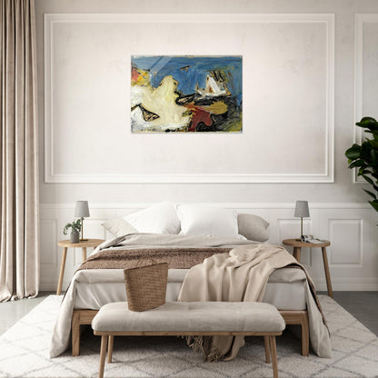 PAINTING I 1957 - Milton Resnick Acrylic Print - 70x100 cm / 28x40″ inches