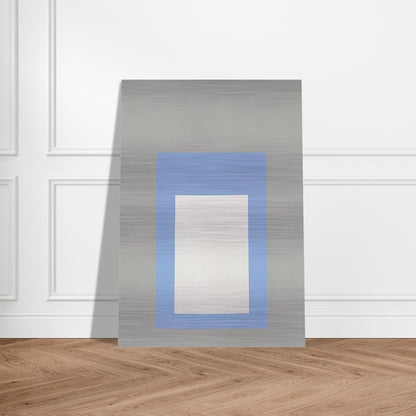HOMAGE TO THE SQUARE GREEK ISLAND 1957 - Josef Albers Brushed Aluminum Print - 70x100 cm / 28x40 inches | Josef Albers Aluminum Print | Josef Albers Prints