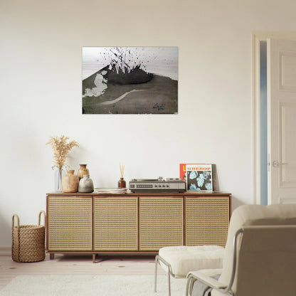 ANGELUS EXCUSSIT FLAMMAMIGNIS DANIEL 3 23 1967 - Salvador Dali Brushed Aluminum Print - 70x100 cm / 28x40 inches | Salvador Dali Aluminum Print | Salvador Dali Prints