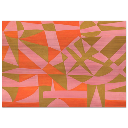 Flight of Colors - 1949 - Carmen Herrera Brushed Aluminum Print - 70x100 cm / 28x40 inches | Carmen Herrera Aluminum Print | Carmen Herrera Prints