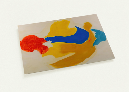 Blue Jay - 1963  United States By Helen Frankenthaler Pack of 10 Post Cards | Helen Frankenthaler Post Cards | A6 (10.5 x 14.8 cm) - 4.1 x 5.8 inches