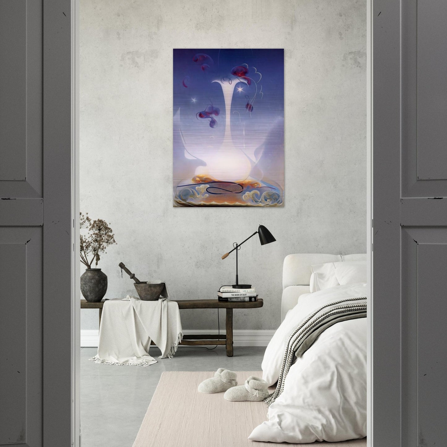 Memory - 1937 - Agnes Lawrence Pelton Brushed Aluminum Print - 70x100 cm / 28x40 inches | Agnes Lawrence Pelton Aluminum Print | Agnes Lawrence Pelton Prints