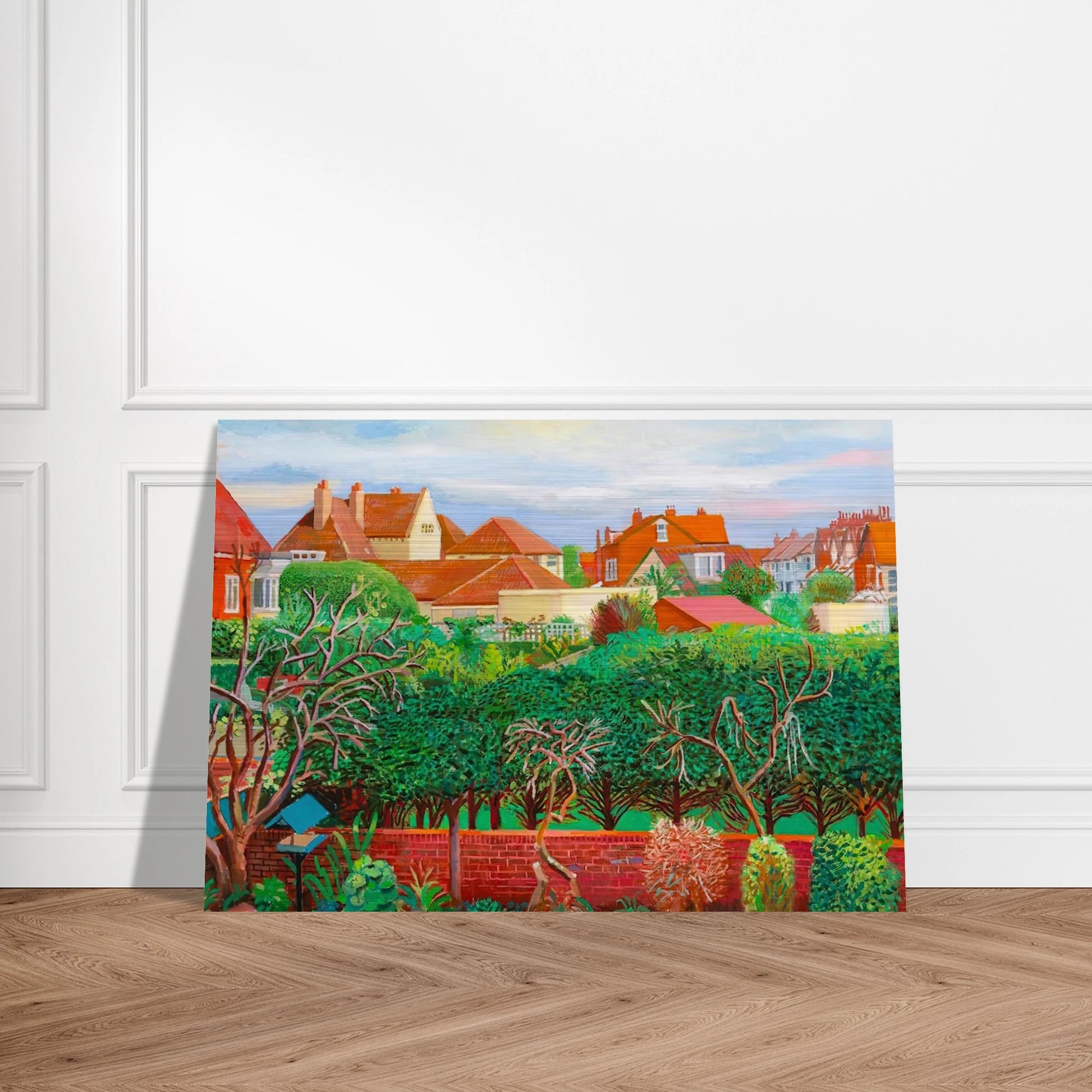 David Hockney - David Hockney Brushed Aluminum Print - 70x100 cm / 28x40 inches | David Hockney Aluminum Print | David Hockney Prints | David Hockney Art | Artwork by David Hockney