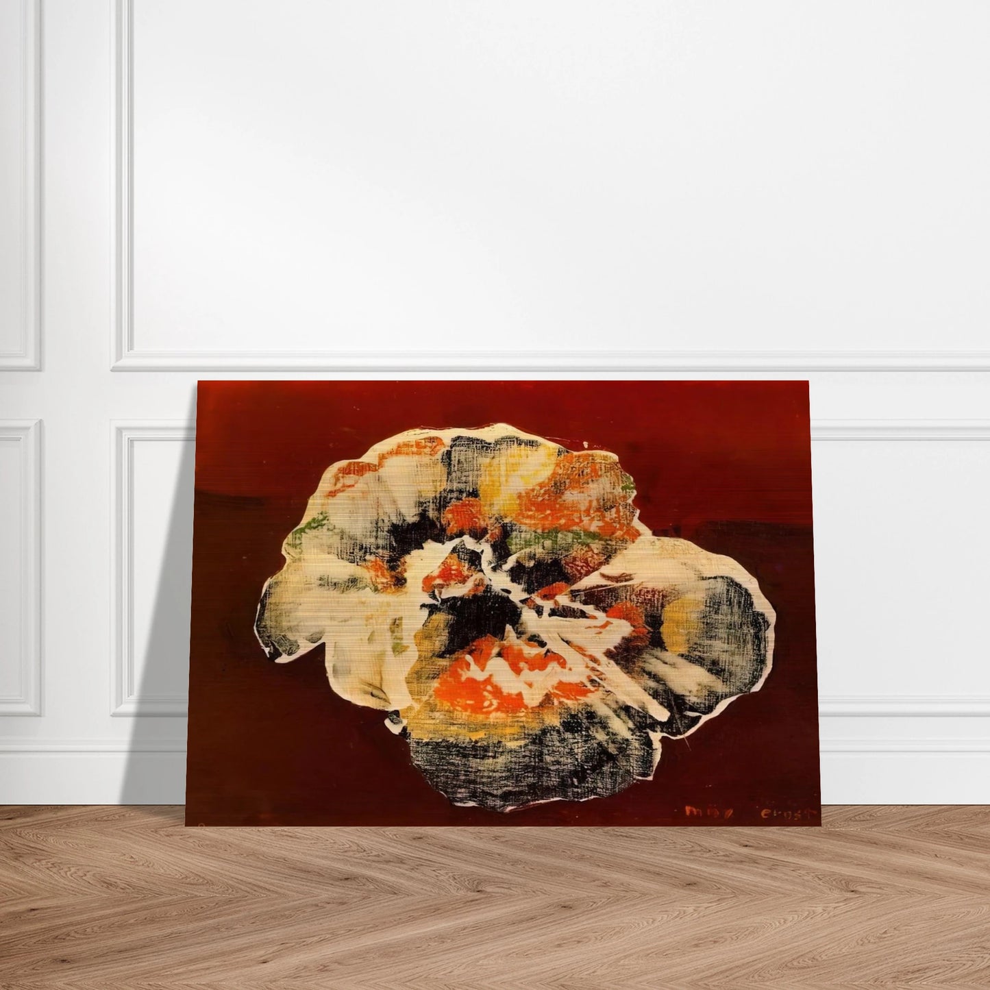 Flower Shell - Max Ernst Brushed Aluminum Print - 70x100 cm / 28x40 inches | Max Ernst Aluminum Print | Max Ernst Prints