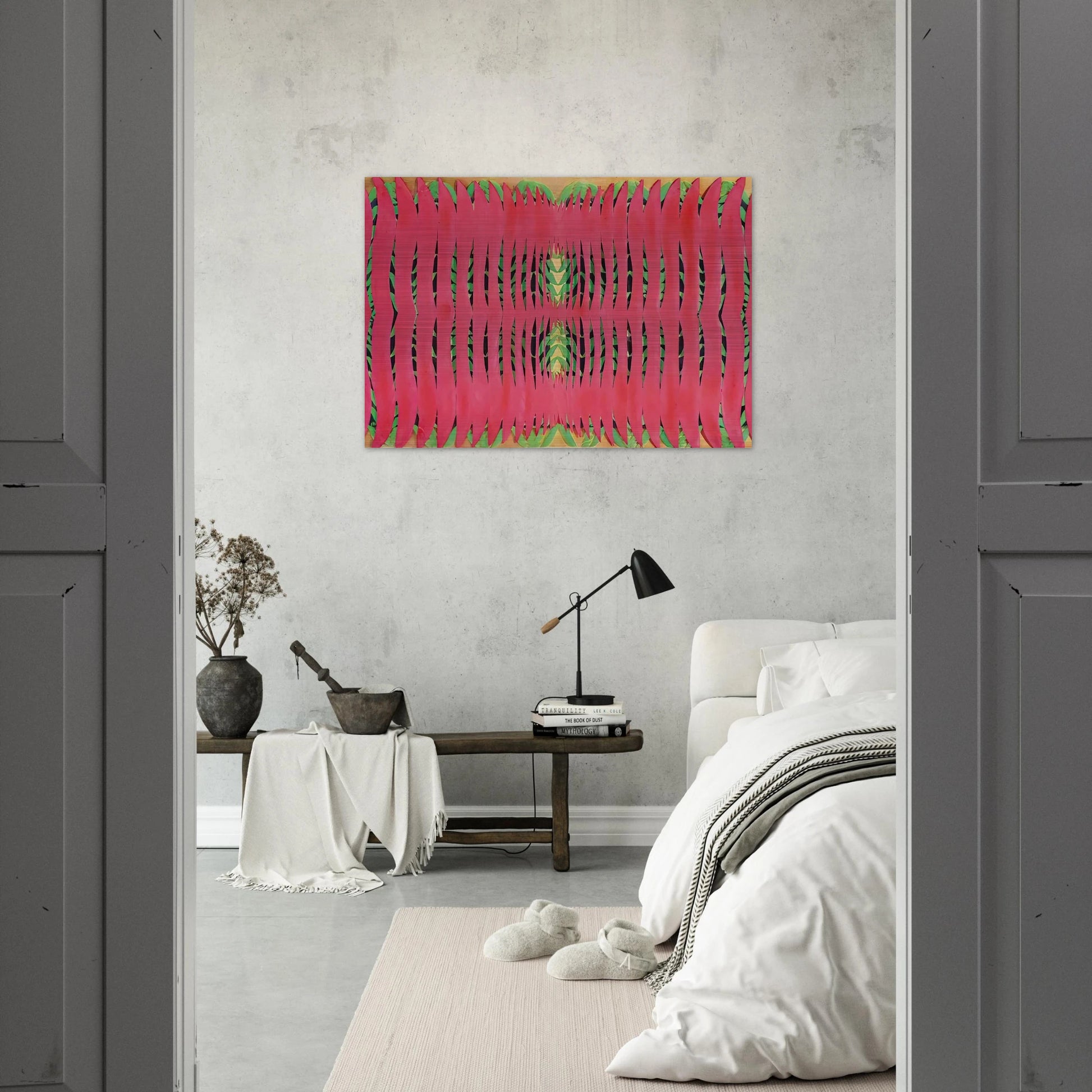 Islam - 1965 - Carla Accardi Brushed Aluminum Print - 70x100 cm / 28x40 inches | Carla Accardi Aluminum Print | Carla Accardi Prints