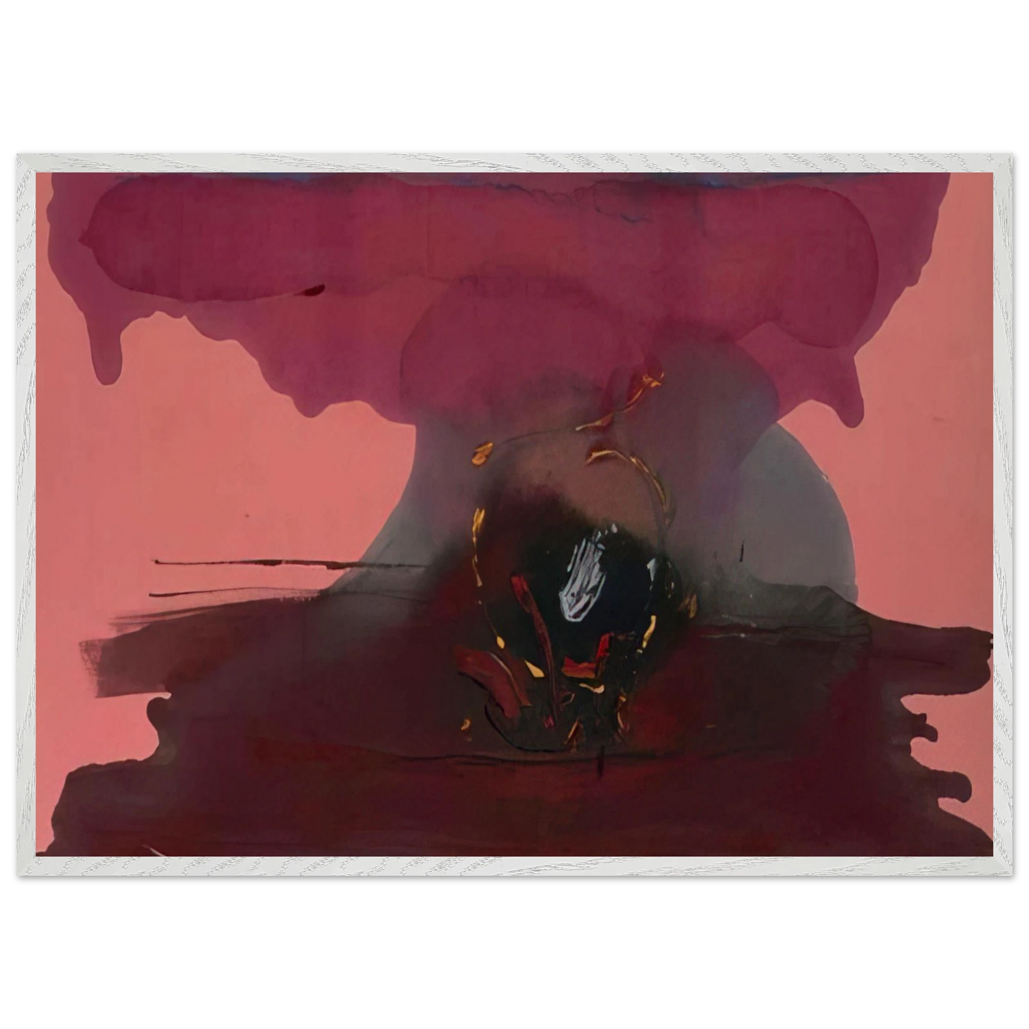 Helen Frankenthaler - Harbinger - 1986 Wall art - 50x70 cm / 20x28 inches - Fine Art Poster-canvas - -