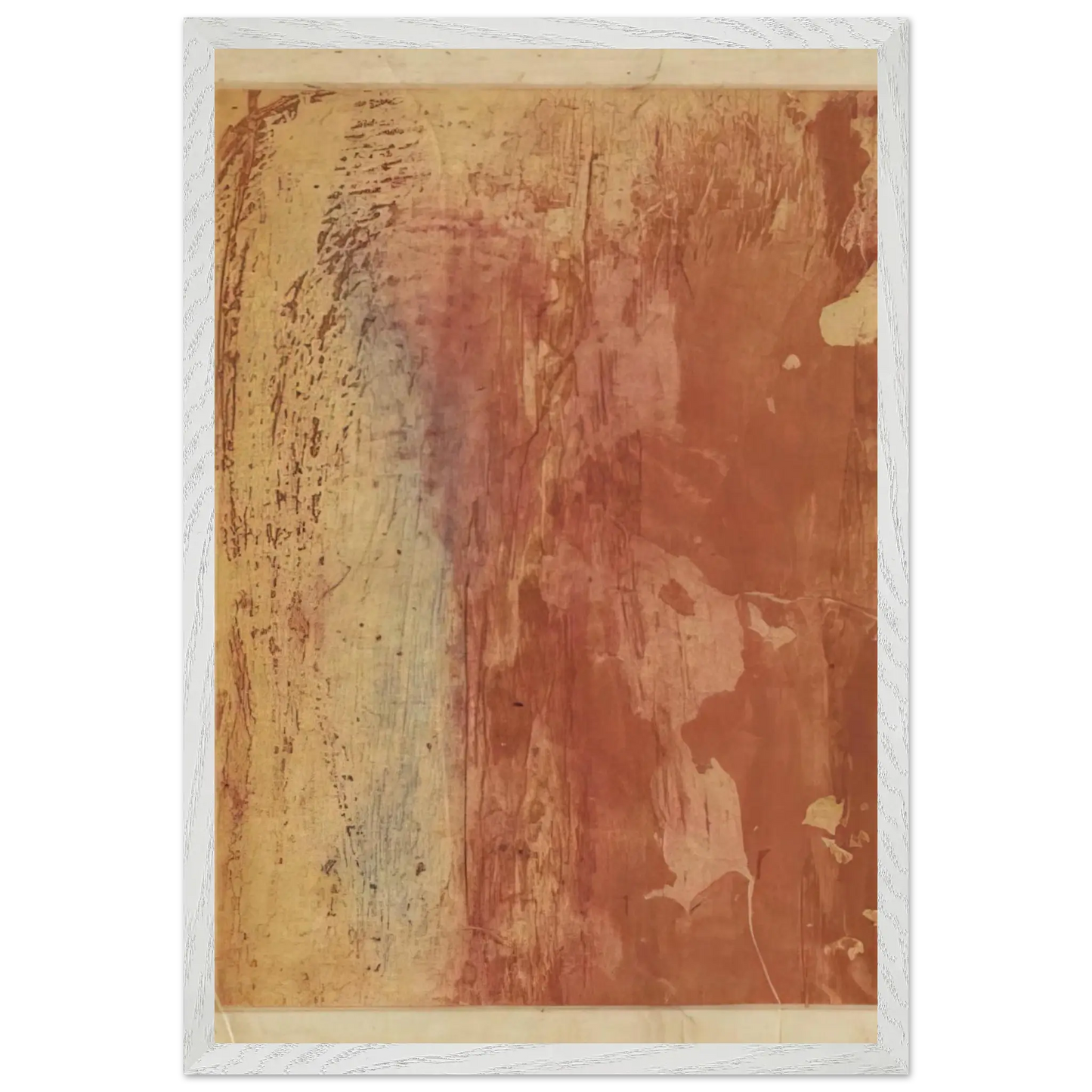 Helen Frankenthaler - Ganymede - 1978 Wall art - 30x40 cm / 12x16 Inches - Premium Wooden Framed Poster With Fine Art Paper - Black frame