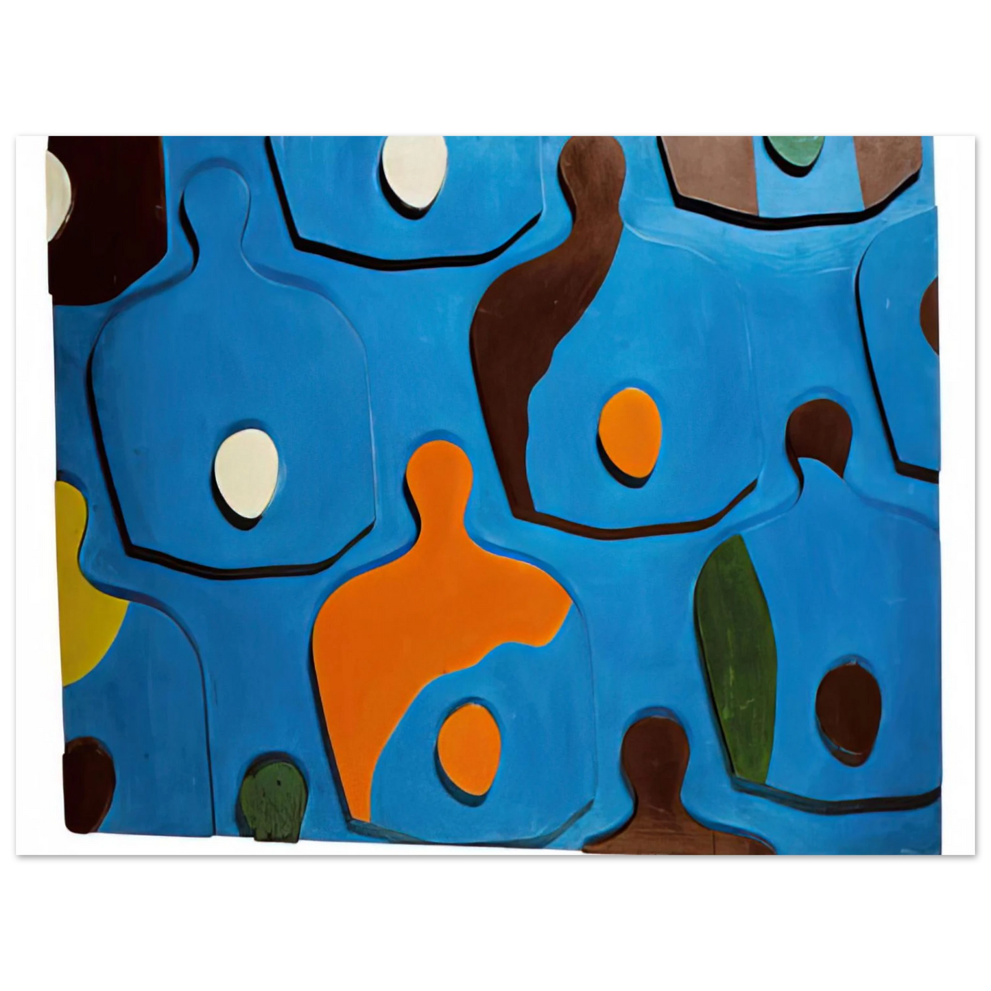 Jean Arp - Еgg Board  75x100 cm / 30x40inches Fine Art Poster