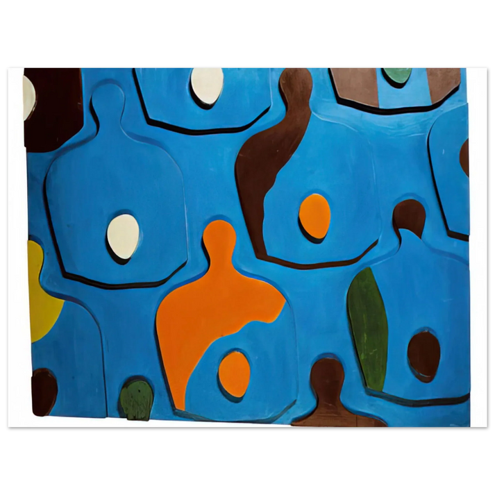 Jean Arp - Ãâ€¢gg Board  75x100 cm / 30x40inches Fine Art Poster