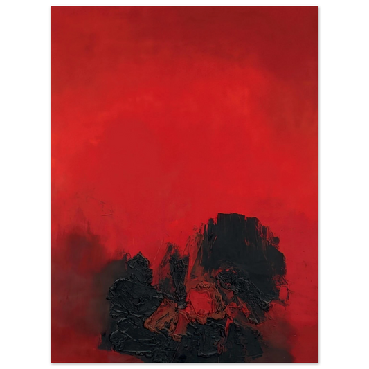 Luis Feito - UNTITLED 1961  75x100 cm / 30x40inches Fine Art Poster