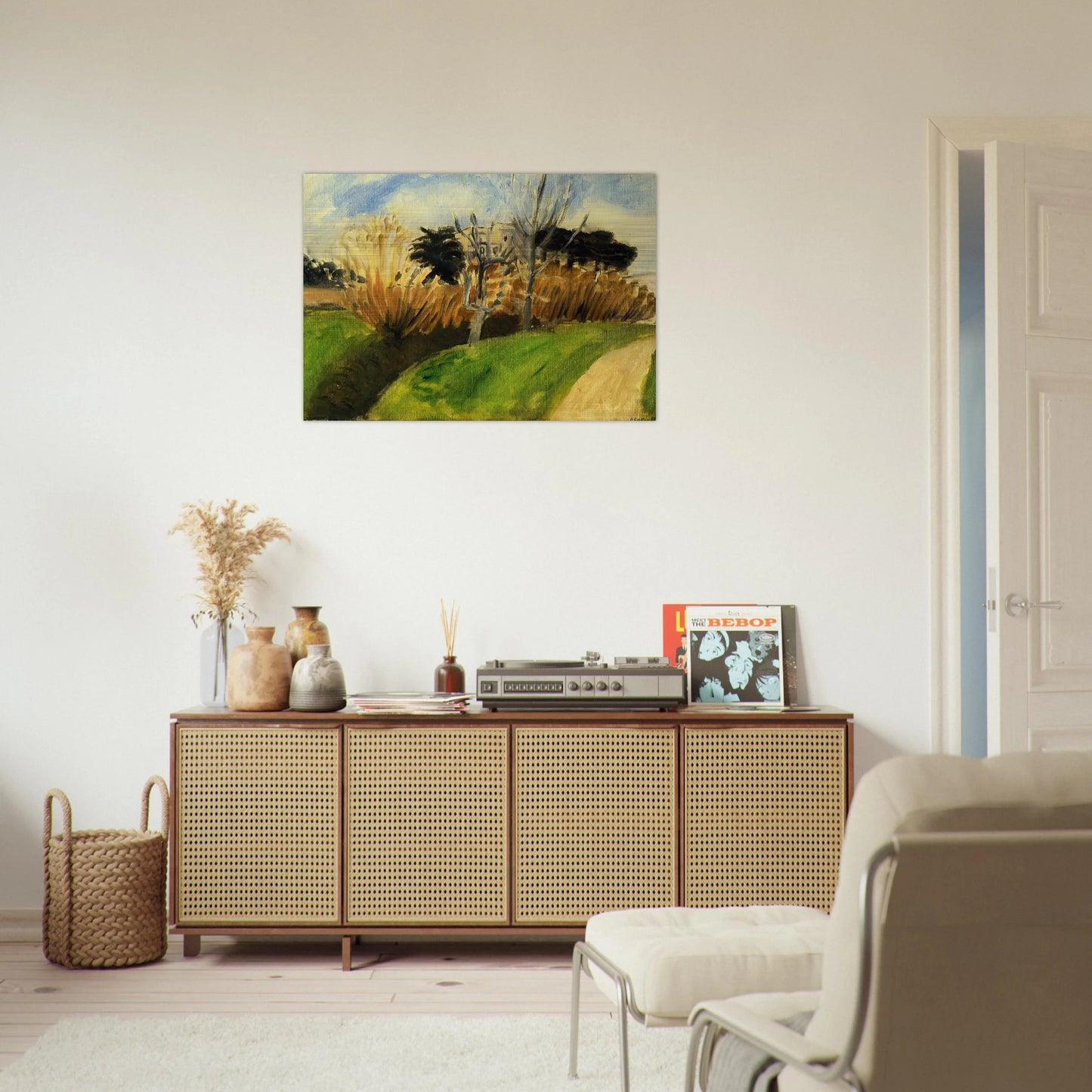 THE STREAM NEAR NICE - Henri Matisse Brushed Aluminum Print - 70x100 cm / 28x40 inches | Henri Matisse Aluminum Print | Henri Matisse Prints