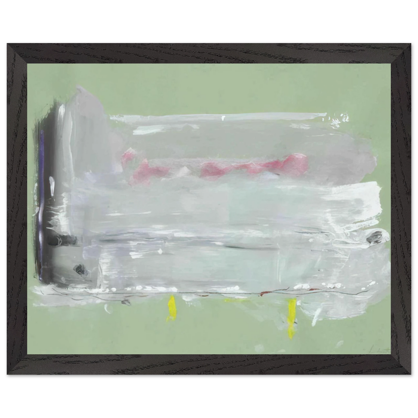 Helen Frankenthaler - Untitled - 1984 Wall art - 45x60 cm / 18x24 inches - Fine Art Poster-canvas - -