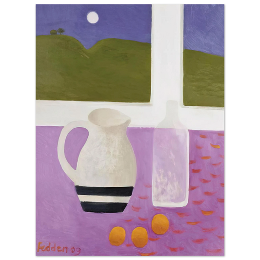 Mary Fedden - The Moon - 2009  75x100 cm / 30x40inches Fine Art Poster