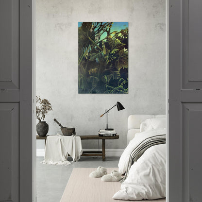 Lust for life - Max Ernst Brushed Aluminum Print - 70x100 cm / 28x40 inches | Max Ernst Aluminum Print | Max Ernst Prints