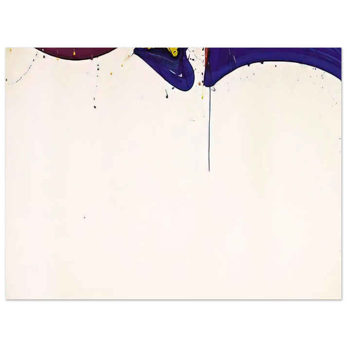 Sam Francis - Untitled  SF 64-171   75x100 cm / 30x40inches Fine Art Poster