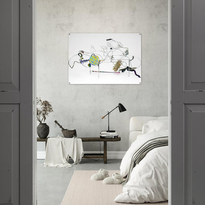 GRANDE NATURE MORTE 1987 - Nancy Graves Acrylic Print - 70x100 cm / 28x40″ inches | Nancy Graves Wall Art | Nancy Graves Prints