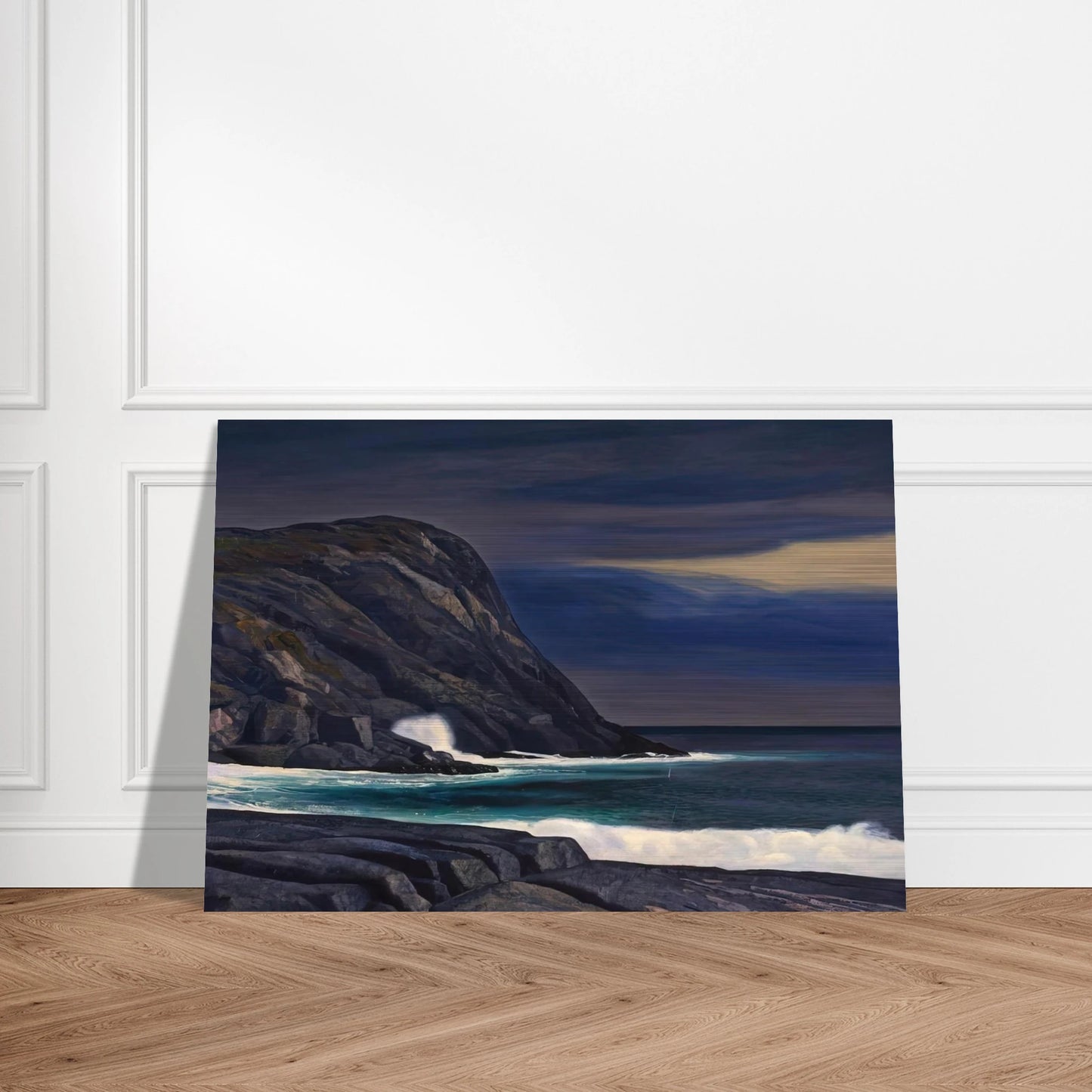 Brewing Storm, Monhegan - Rockwell Kent Brushed Aluminum Print - 70x100 cm / 28x40 inches | Rockwell Kent Aluminum Print | Rockwell Kent Prints