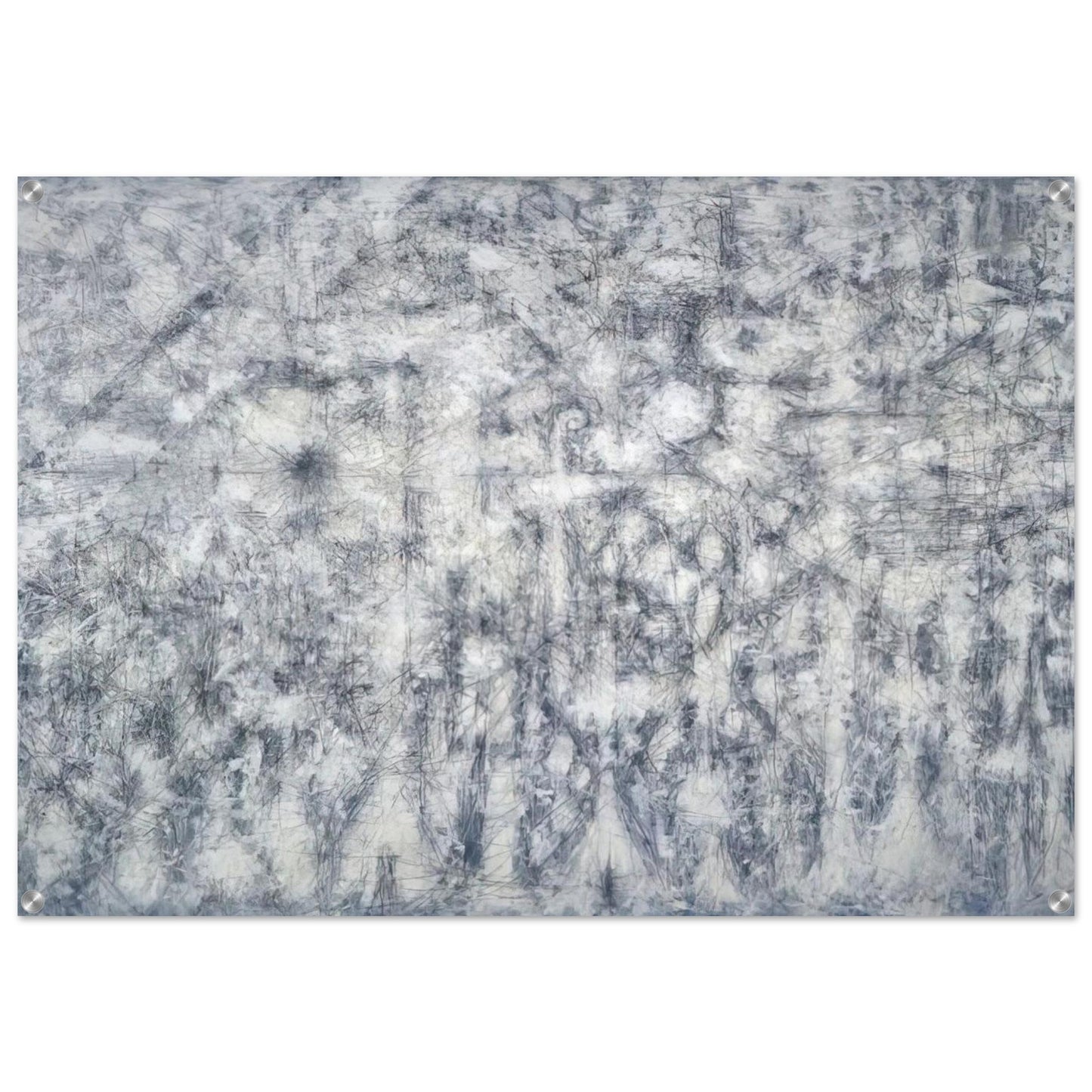 White Garden - 1951 - Richard Pousette-Dart Acrylic Print - 70x100 cm / 28x40″ inches