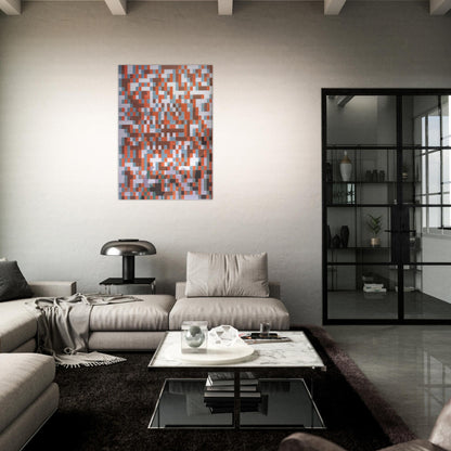 CYBERNETIC ODALISUQE HOMAGE TO BELA JULESZ - Salvador Dali Brushed Aluminum Print - 70x100 cm / 28x40 inches | Salvador Dali Aluminum Print | Salvador Dali Prints