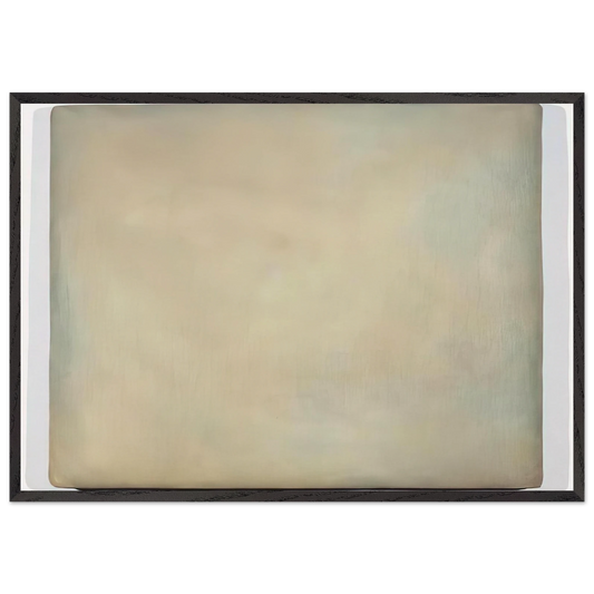 CRESCENDO 2006 - Gotthard Graubner 70x100 cm / 28x40 inches Framed Art Print – Black Wooden Frame