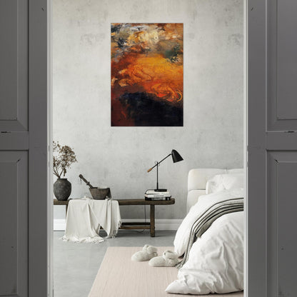 APOLLO S CHARIOT - Odilon Redon Brushed Aluminum Print - 70x100 cm / 28x40 inches | Odilon Redon Aluminum Print | Odilon Redon Prints