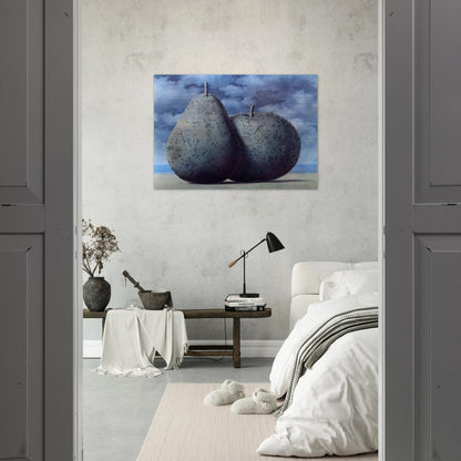 MEMORY OF A VOYAGE 1952 - Rene Magritte Brushed Aluminum Print - 70x100 cm / 28x40 inches | Rene Magritte Aluminum Print | Rene Magritte Prints