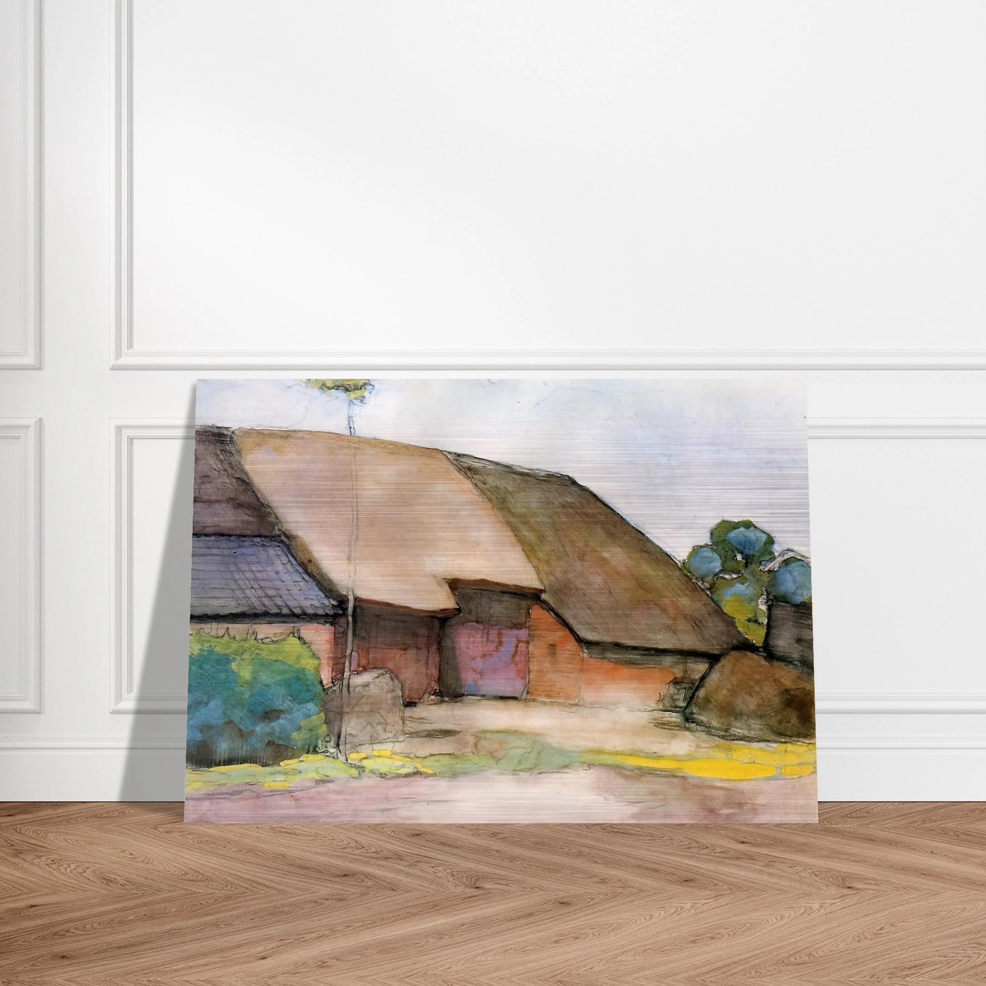 Farm Sun - Piet Mondrian Brushed Aluminum Print - 70x100 cm / 28x40 inches | Piet Mondrian Aluminum Print | Piet Mondrian Prints
