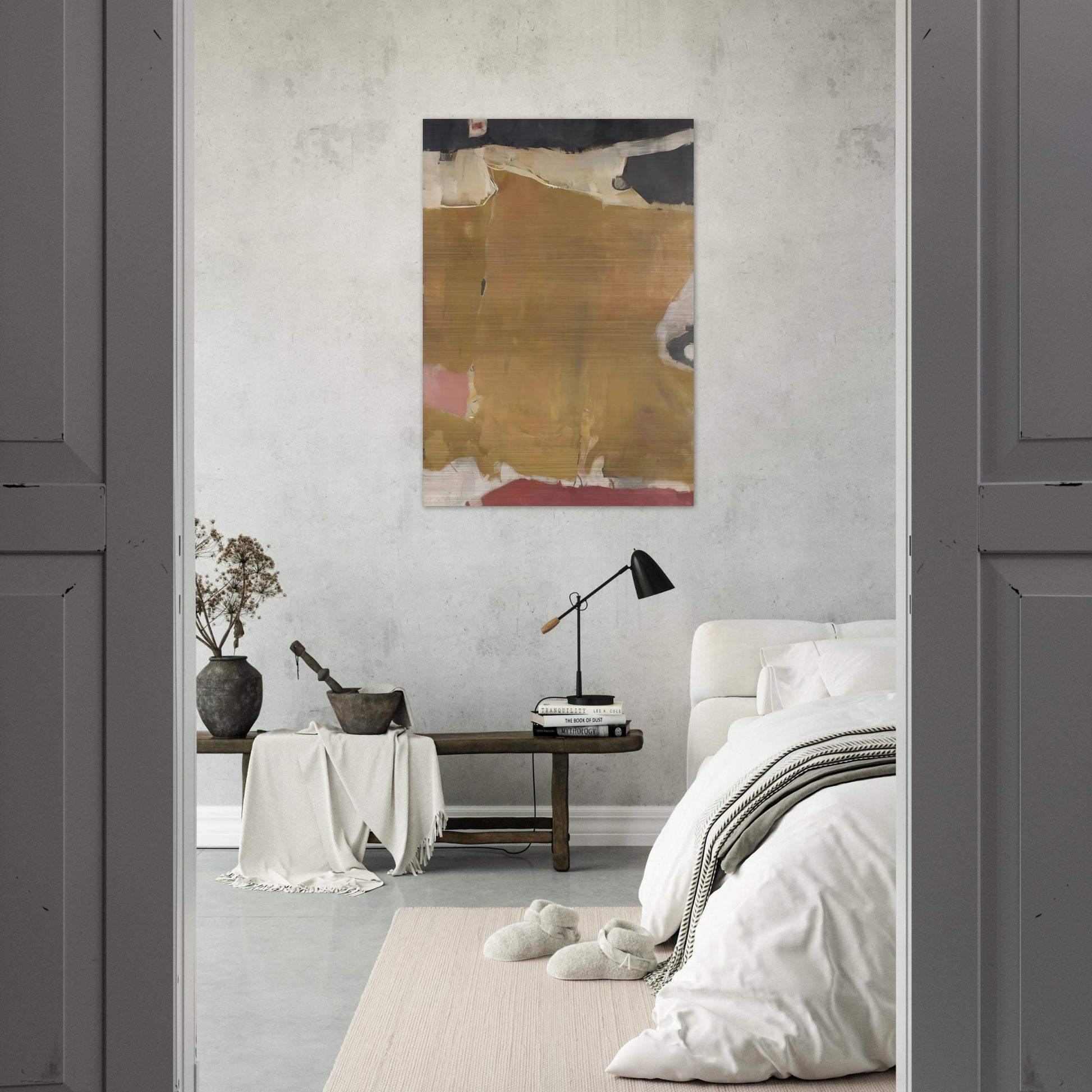 Untitled Albuquerque - Richard Diebenkorn Brushed Aluminum Print - 70x100 cm / 28x40 inches | Richard Diebenkorn Aluminum Print | Richard Diebenkorn Prints