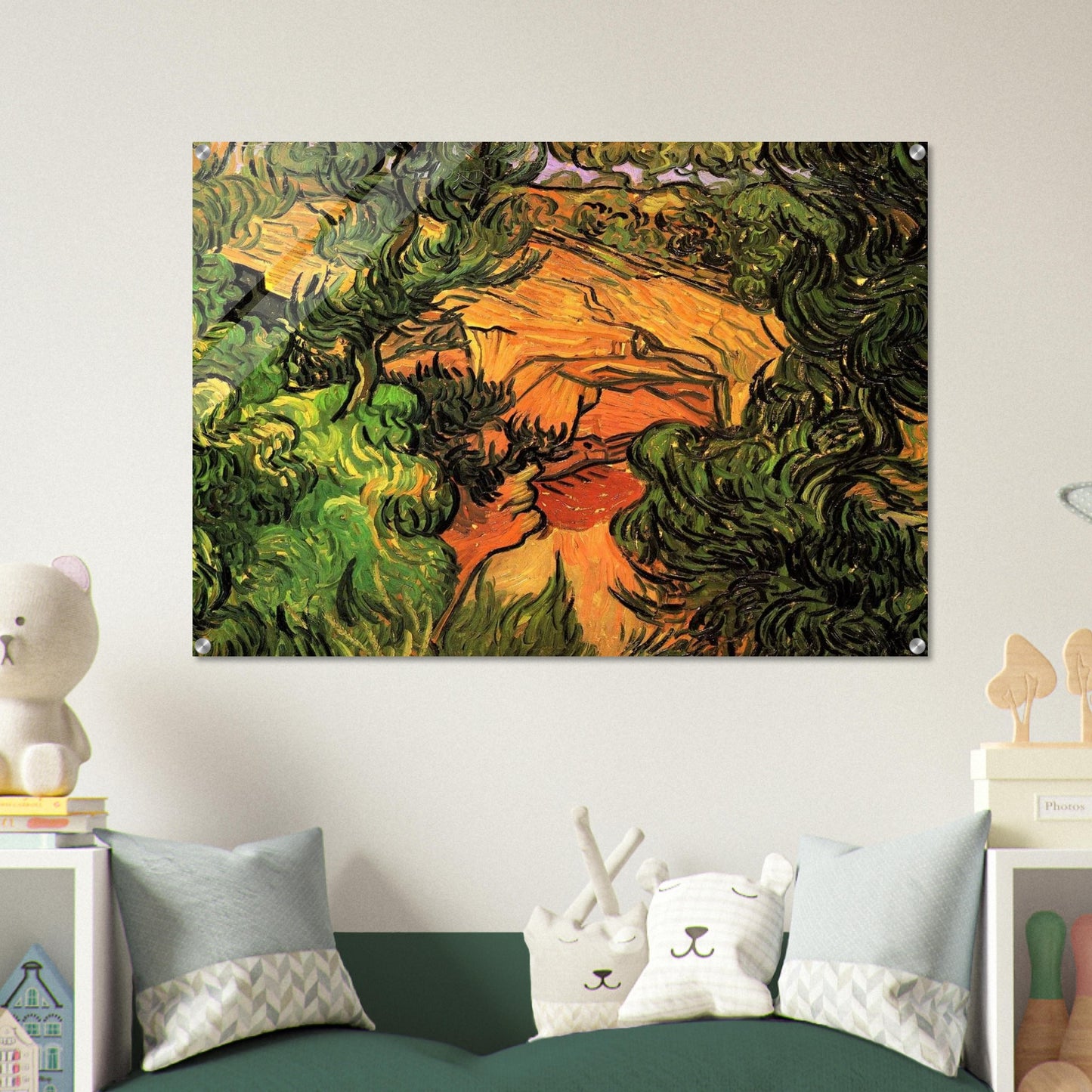 Entrance to a Quarry - Vincent van Gogh Acrylic Print - 70x100 cm / 28x40″ inches | Vincent van Gogh Wall Art | Vincent van Gogh Prints