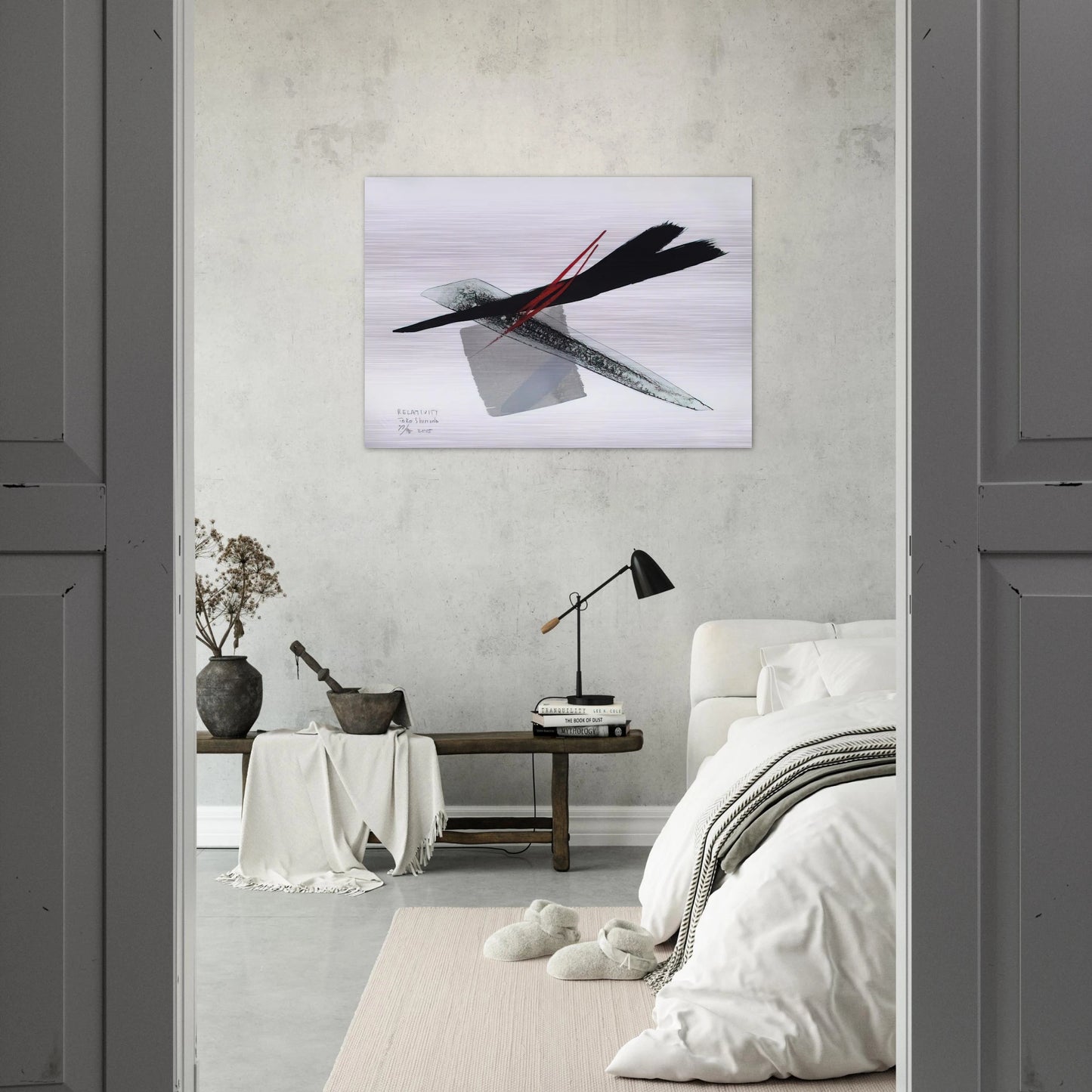 Relativity - 2005 - Toko Shinoda Brushed Aluminum Print - 70x100 cm / 28x40 inches | Toko Shinoda Aluminum Print | Toko Shinoda Prints