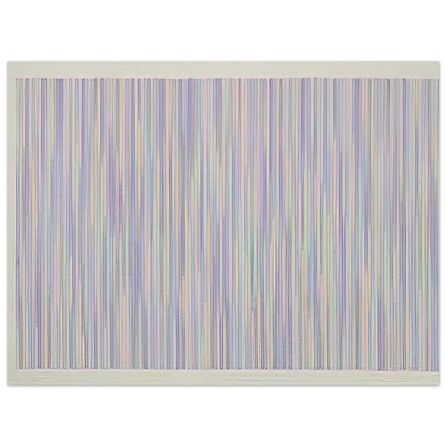Gene Davis - Pocono - 1984  75x100 cm / 30x40inches Fine Art Poster