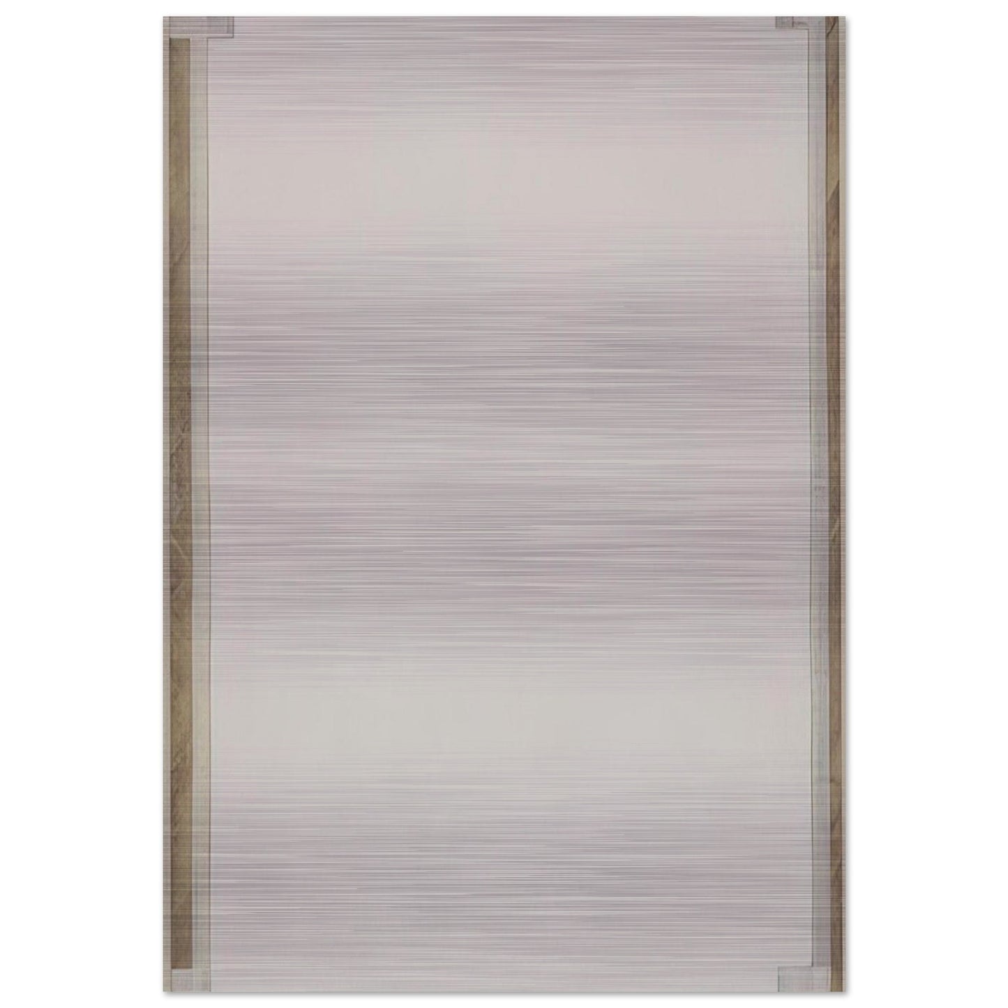 Record - Robert Ryman Brushed Aluminum Print - 70x100 cm / 28x40 inches | Robert Ryman Aluminum Print | Robert Ryman Prints