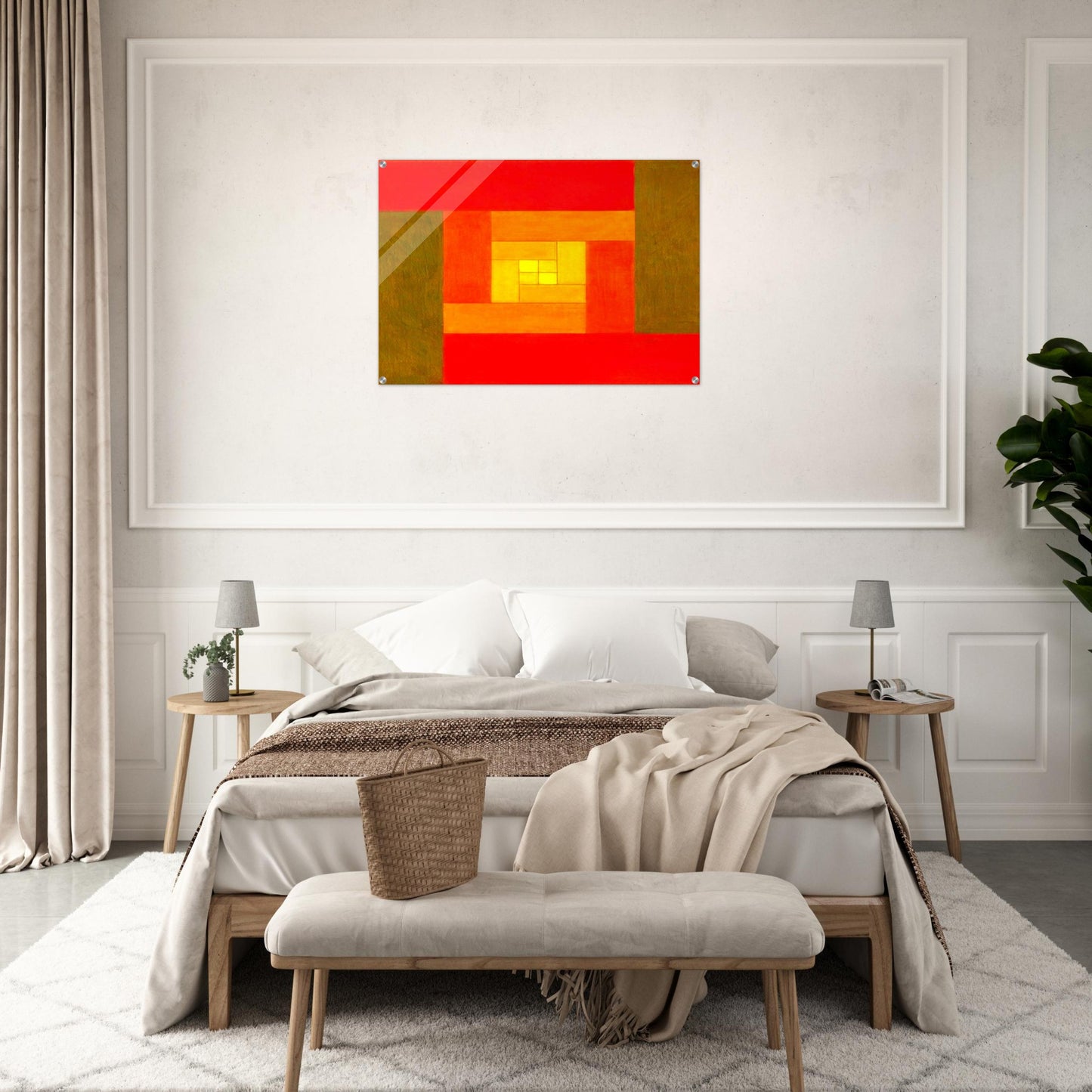 Etudes Bauhaus D - 1929 - Victor Vasarely Acrylic Print - 70x100 cm / 28x40″ inches | Victor Vasarely Wall Art | Victor Vasarely Prints