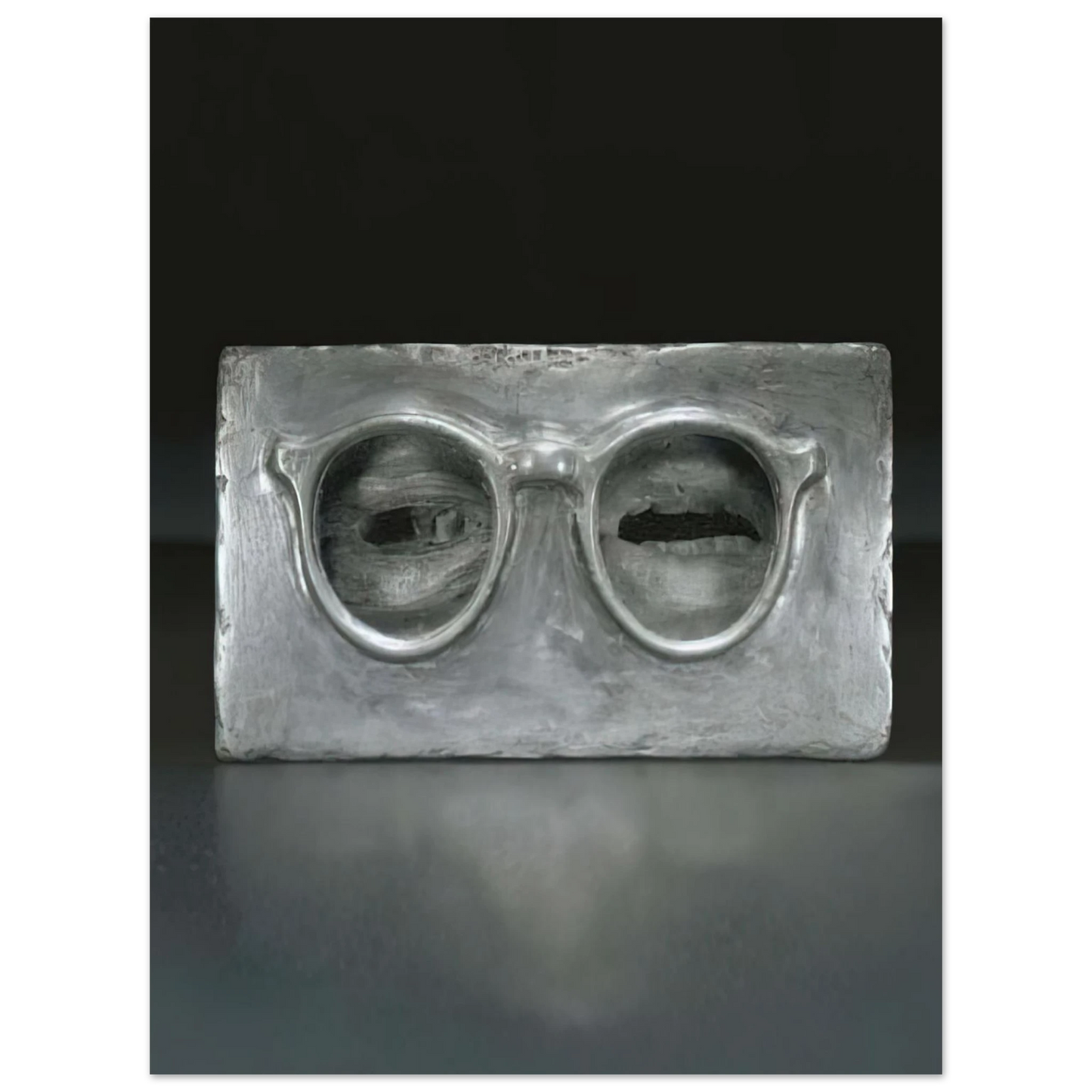 Jasper Johns - THE CRITIC SEES  75x100 cm / 30x40inches Fine Art Poster