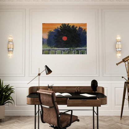 BANQUET 1955 - Rene Magritte Brushed Aluminum Print - 70x100 cm / 28x40 inches | Rene Magritte Aluminum Print | Rene Magritte Prints