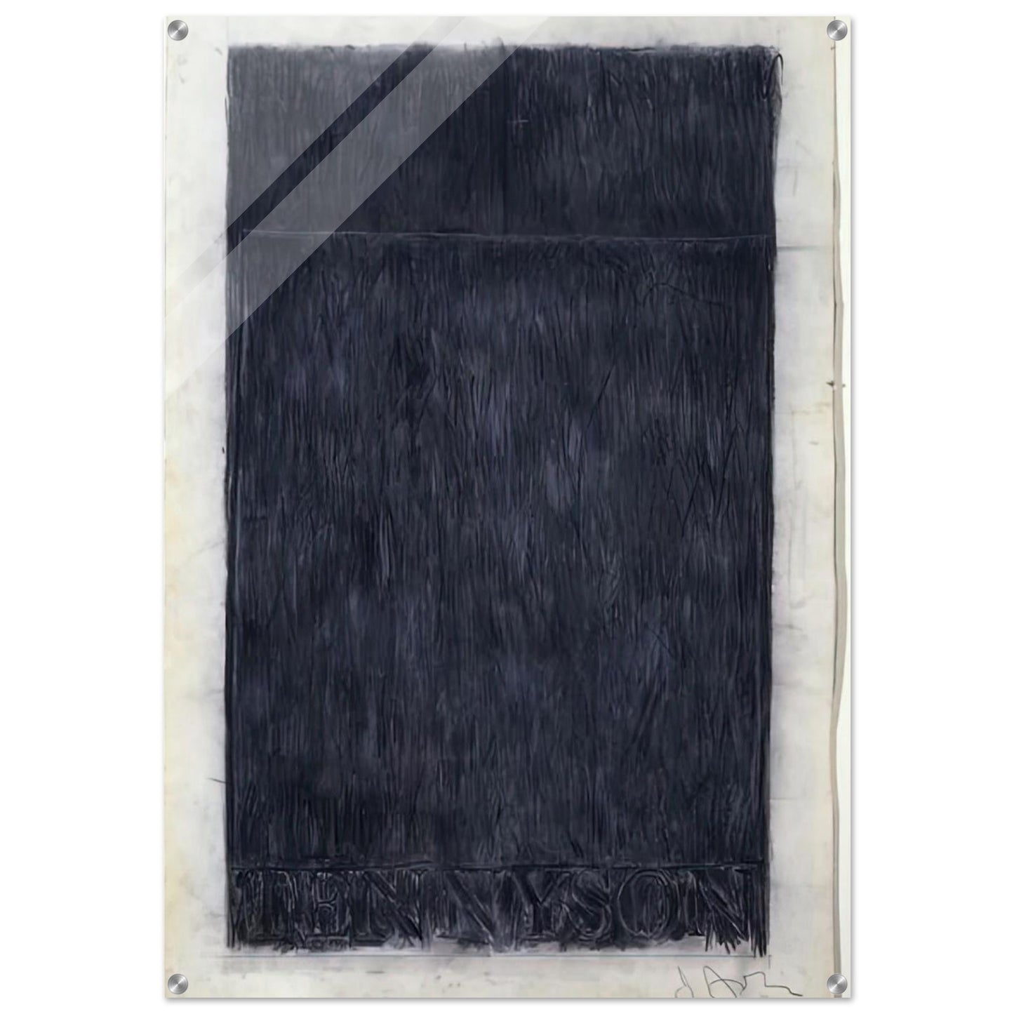 TENNYSON 1959 - Jasper Johns Acrylic Print - 70x100 cm / 28x40″ inches