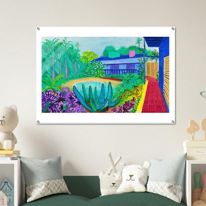 David Hockney - David Hockney Acrylic Print - 70x100 cm / 28x40″ inches | David Hockney Art | Artwork by David Hockney