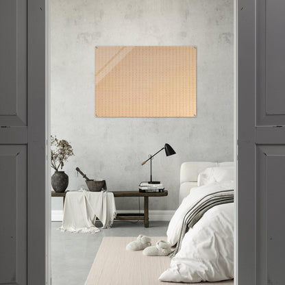 Untitled  White Flower  - Agnes Martin Acrylic Print - 70x100 cm / 28x40″ inches