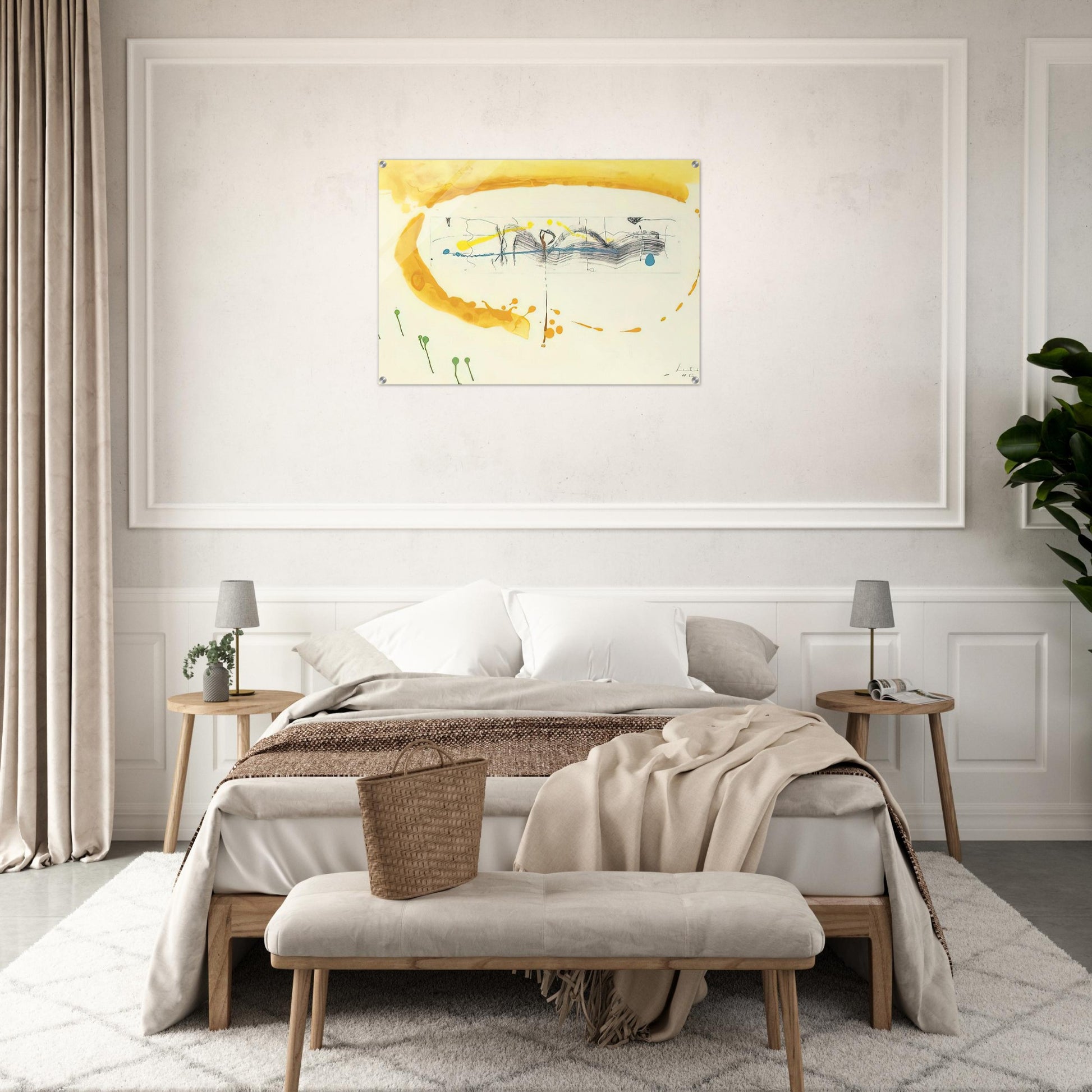 Making Music - 2000 - Helen Frankenthaler Acrylic Print - 70x100 cm / 28x40″ inches