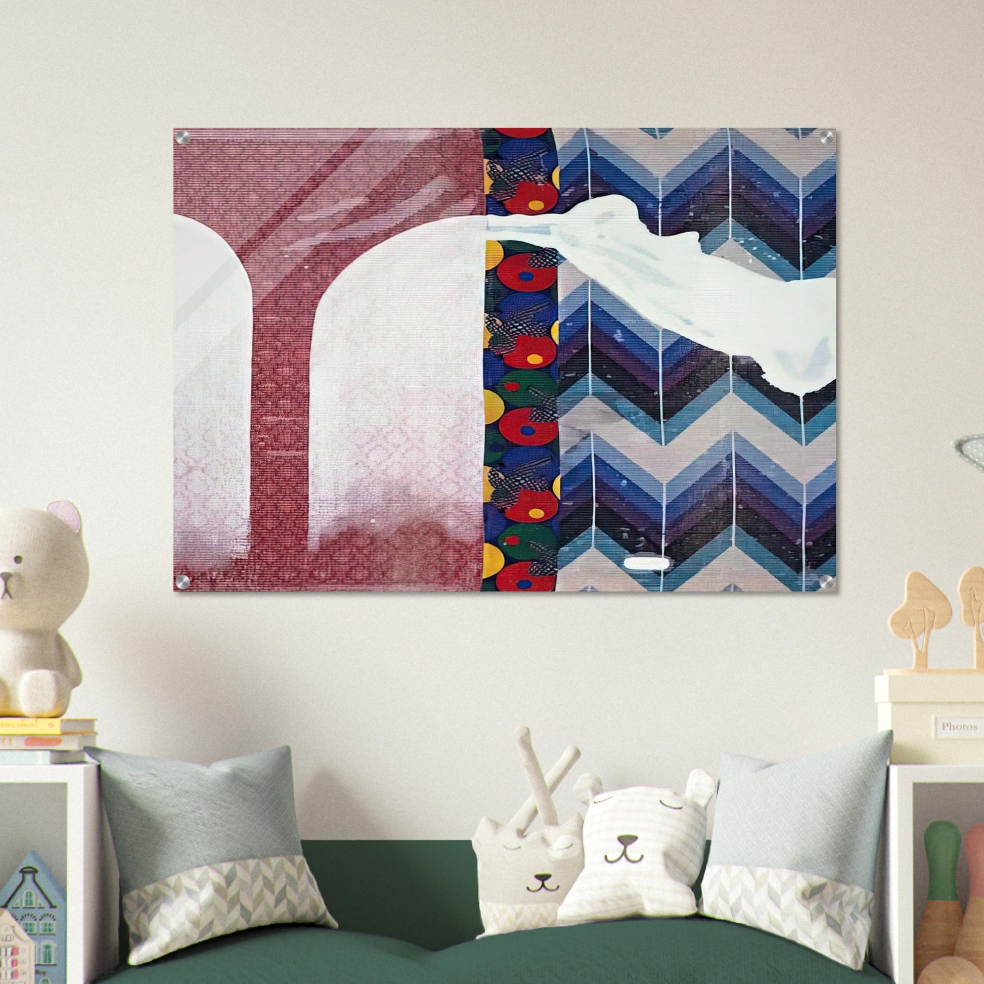 UNTITLED LENS PAINTING 2007 - Sigmar Polke Acrylic Print - 70x100 cm / 28x40″ inches | Sigmar Polke Wall Art | Sigmar Polke Prints