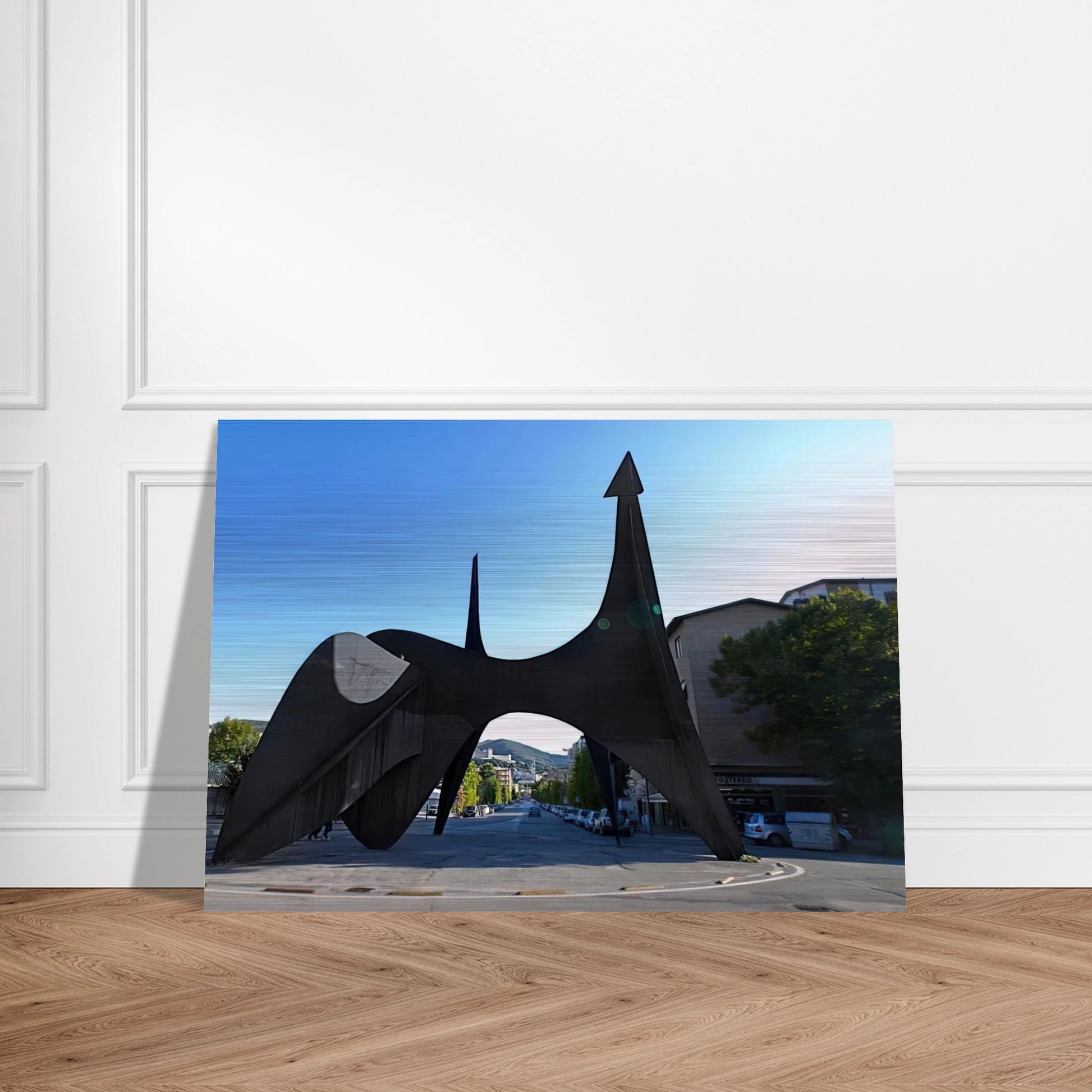 TEODELAPIO 1962 - Alexander Calder Brushed Aluminum Print - 70x100 cm / 28x40 inches | Alexander Calder Aluminum Print | Alexander Calder Prints