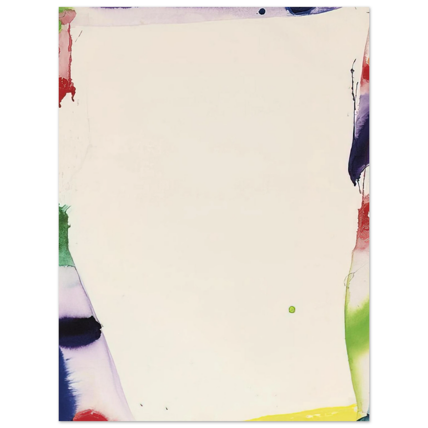 Sam Francis - Back Off  75x100 cm / 30x40inches Fine Art Poster
