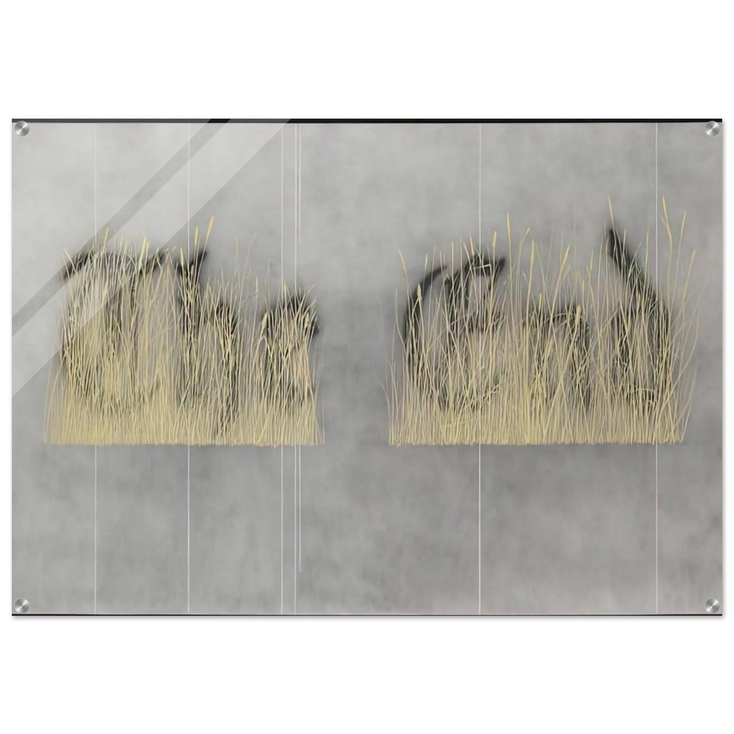 THE FINAL END 1992 - Edward Ruscha Acrylic Print - 70x100 cm / 28x40″ inches