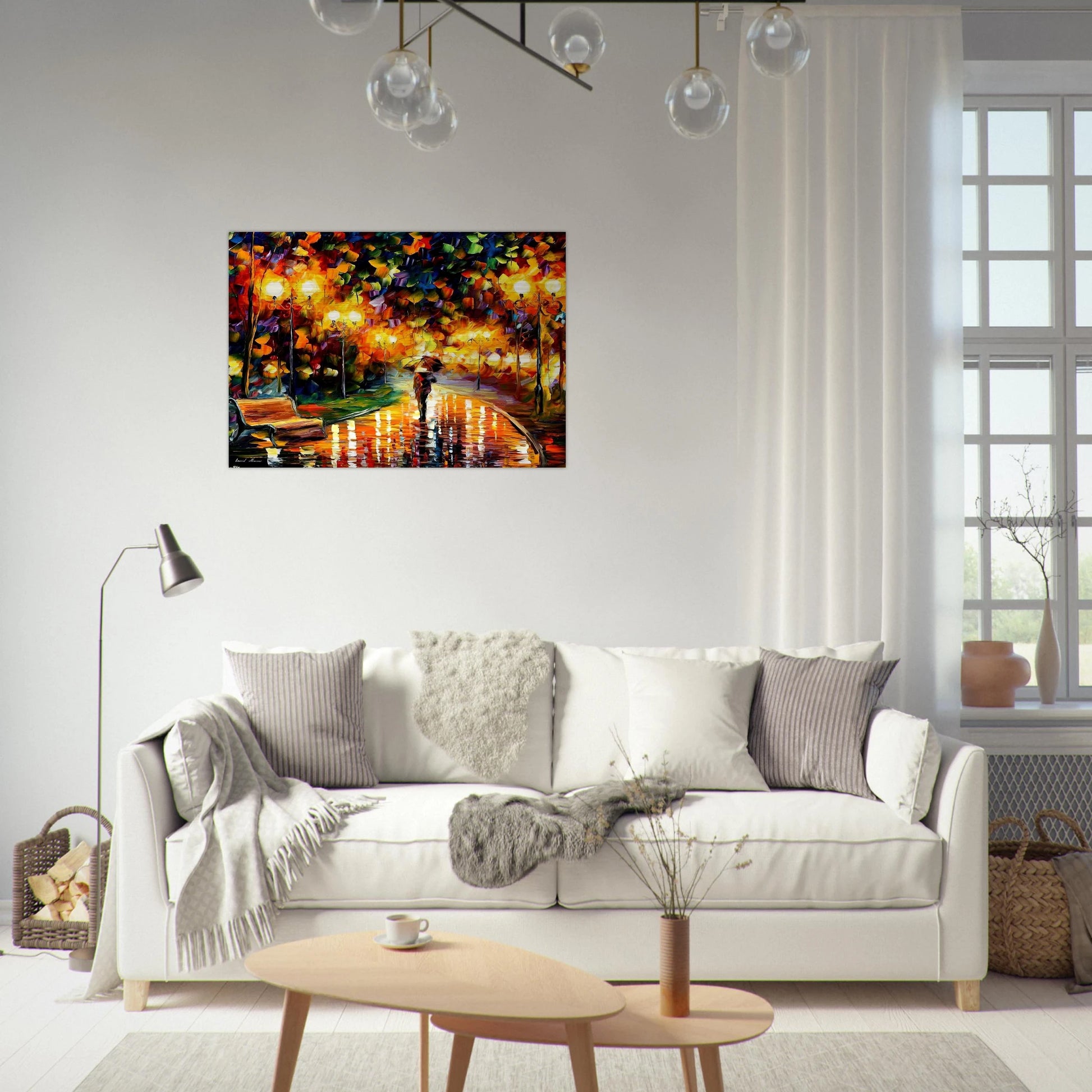 Leonid Afremov - Leonid Afremov Brushed Aluminum Print - 70x100 cm / 28x40 inches | Leonid Afremov Aluminum Print | Leonid Afremov Prints